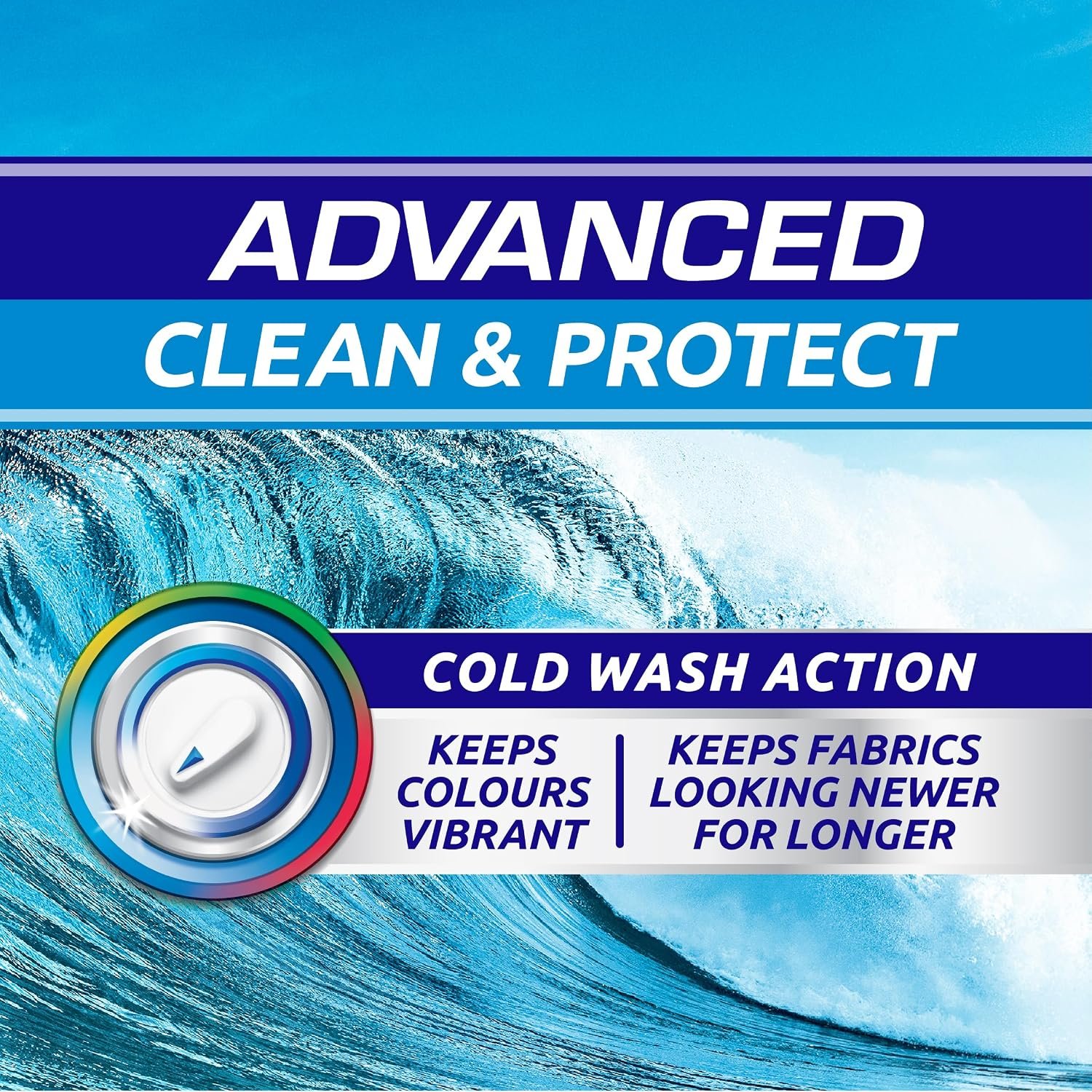 Cold Power Advanced Clean Front + Top Loader Laundry Washing Liquid 4 Liter - Image 4