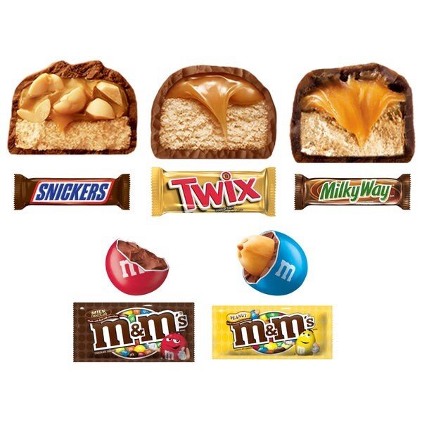M&M’s, Snickers and More Chocolate Candy Bars, Variety Pack, 30-count - Image 4